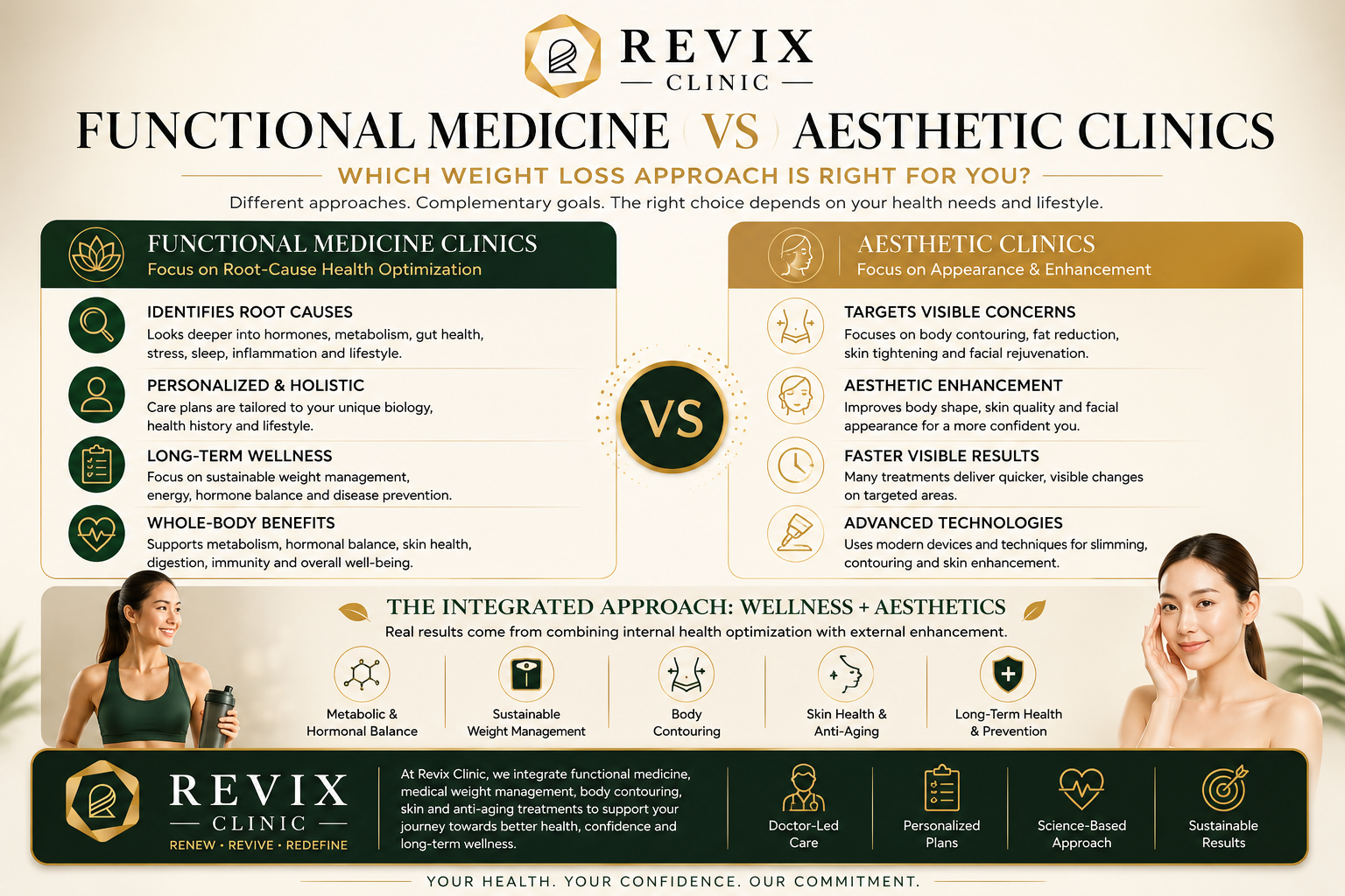 Revix Clinic | Functional Medicine vs Aesthetic Clinics in Malaysia: Which Weight Loss Approach Is Right for You? Revix Clinic | Functional Medicine vs Aesthetic Clinics in Malaysia: Which Weight Loss Approach Is Right for You?